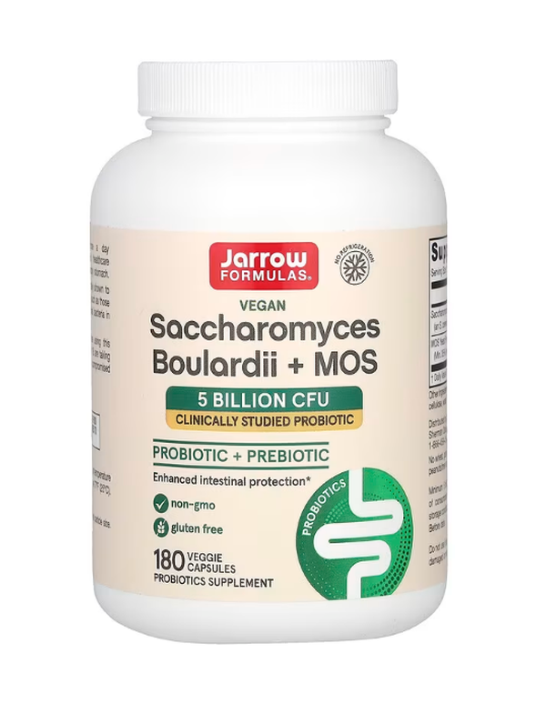 Vegan Saccharomyces Boulardii + MOS, 5 Billion CFU