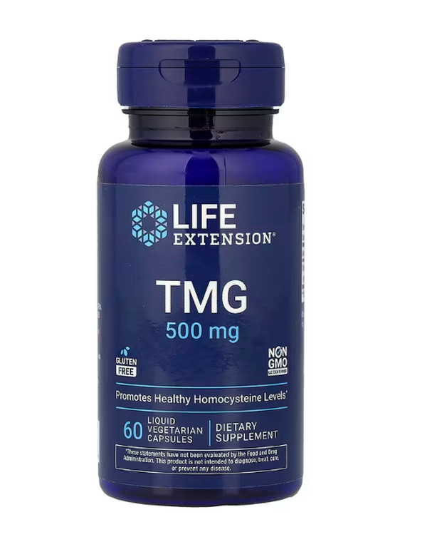 TMG, 500 mg (триметилглицин / бетаин)