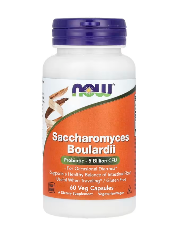 Saccharomyces Boulardii, Probiotic, 5 Billion CFU