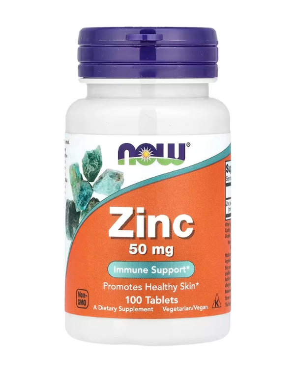 Zinc, 50 mg (глюконат)