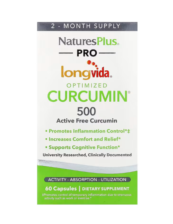 Pro Longvida Optimised Curcumin, 500 mg