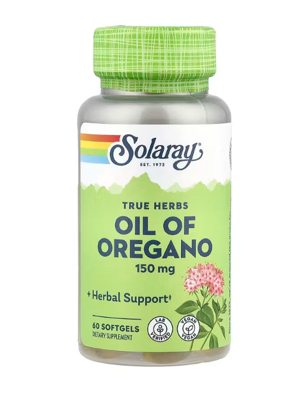 True Herbs, Oil of Oregano, 150 mg